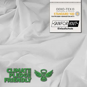 Простыня на резинке Studio Basic 160 x 200 см Хлопок Белый synthetic.ua - Фото 1