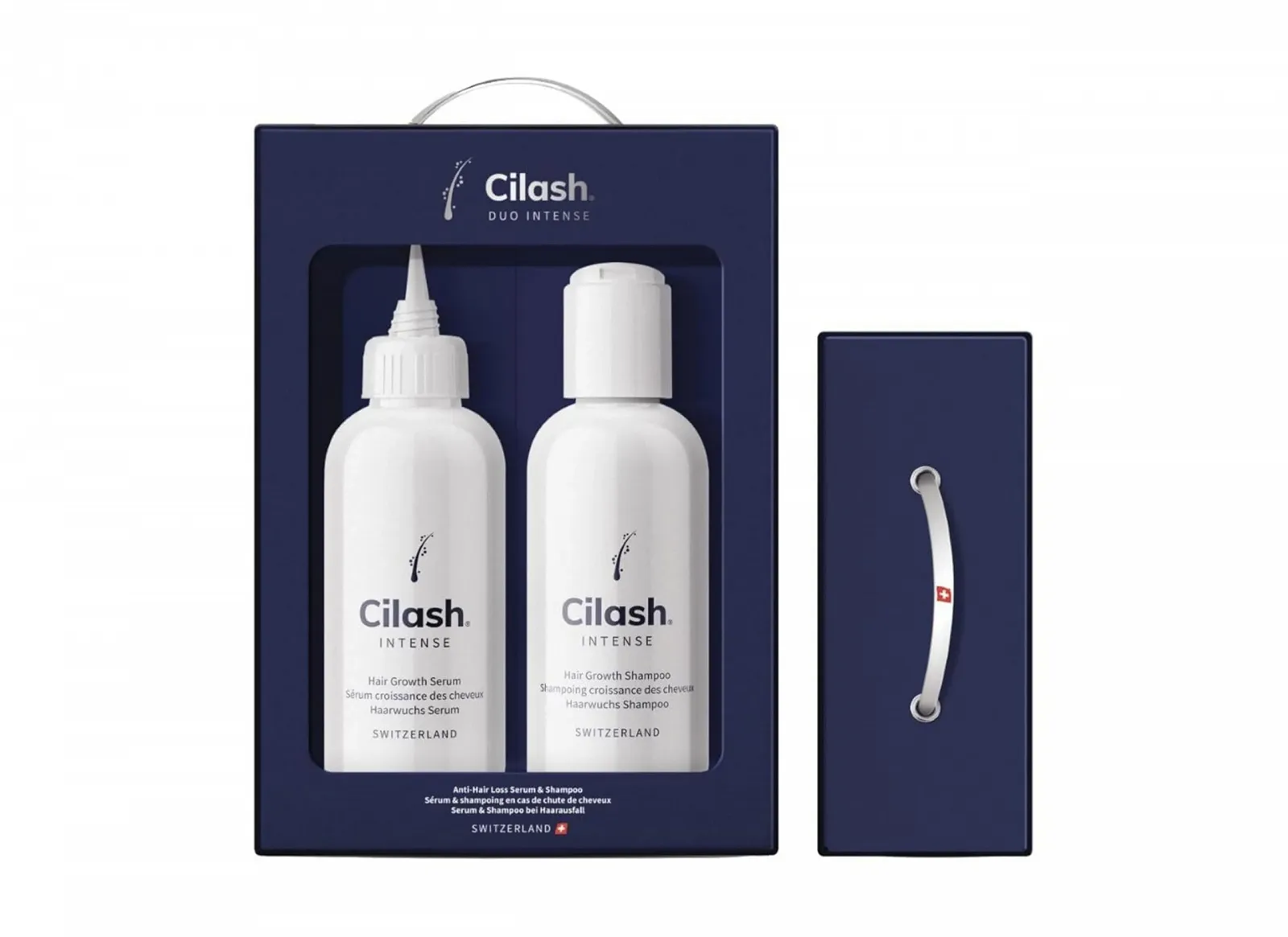 Сироватка Шампунь Cilash Duo Intense Cilash Intensive Treatment Box проти випадіння волосся, фото №2