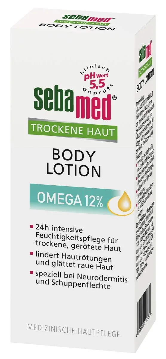 Лосьйон для тіла Sebamed Dry Skin Omega 12%, 200 мл, фото №3 Лосьйон для тіла Sebamed Dry Skin Omega 12%, 200 мл, фото №3