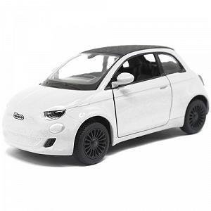 Машинка металлическая Fiat 500E белый [tsi219799-TSI] - Фото 1