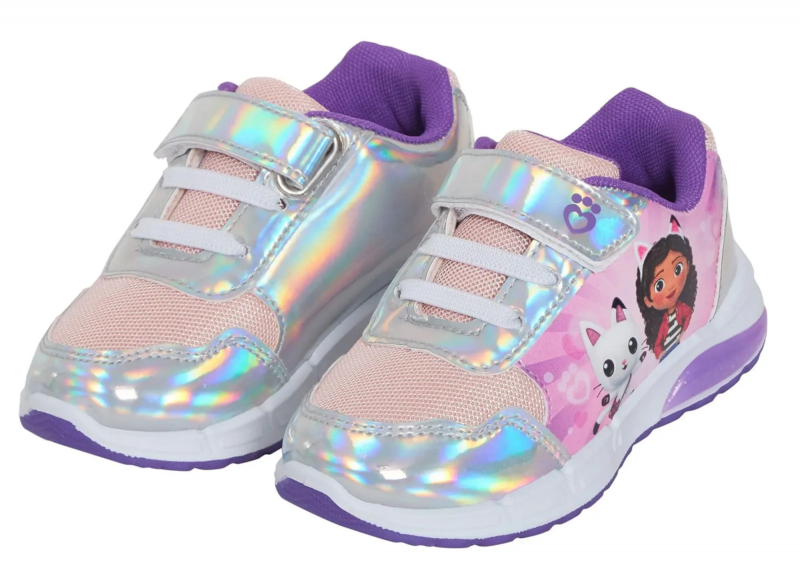 Кросівки Gabby's Dollhouse для дівчат, з підсвіткою, світловідбиваючі, з LED підсвіткою, різнокольорові, фото №5