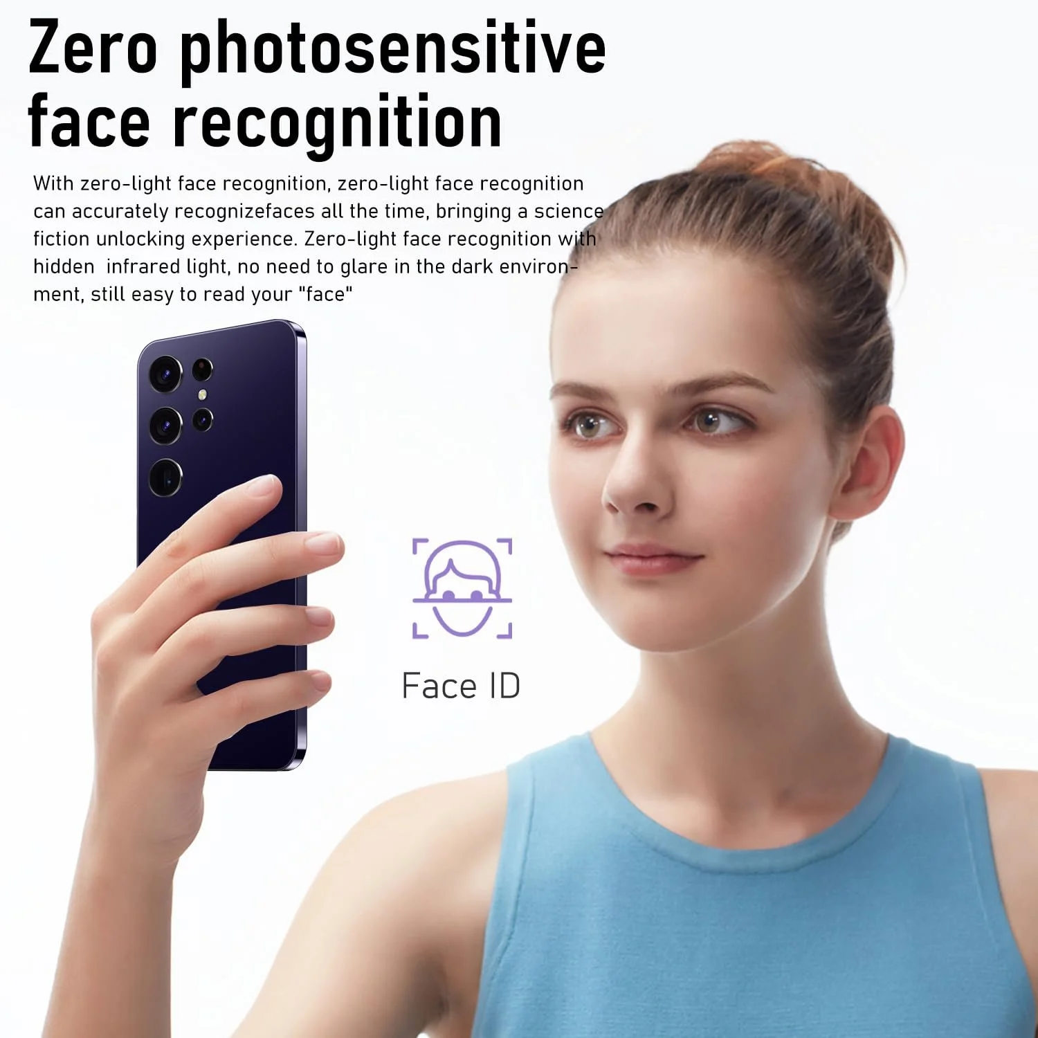 Смартфон 5.0" 1/16 ГБ Android 9.0 Dual SIM 3000 мАг Purple, фото №5