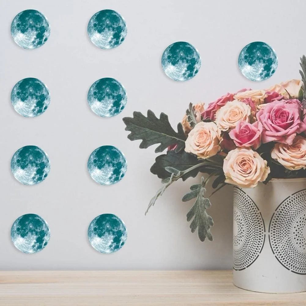 Наклейка на стіну Світний місяць 5 см, фото №3 Наклейка на стіну Світний місяць 5 см, фото №3