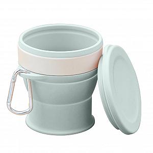 Силіконова складна склянка для води для подорожей 250 мл - Фото 1