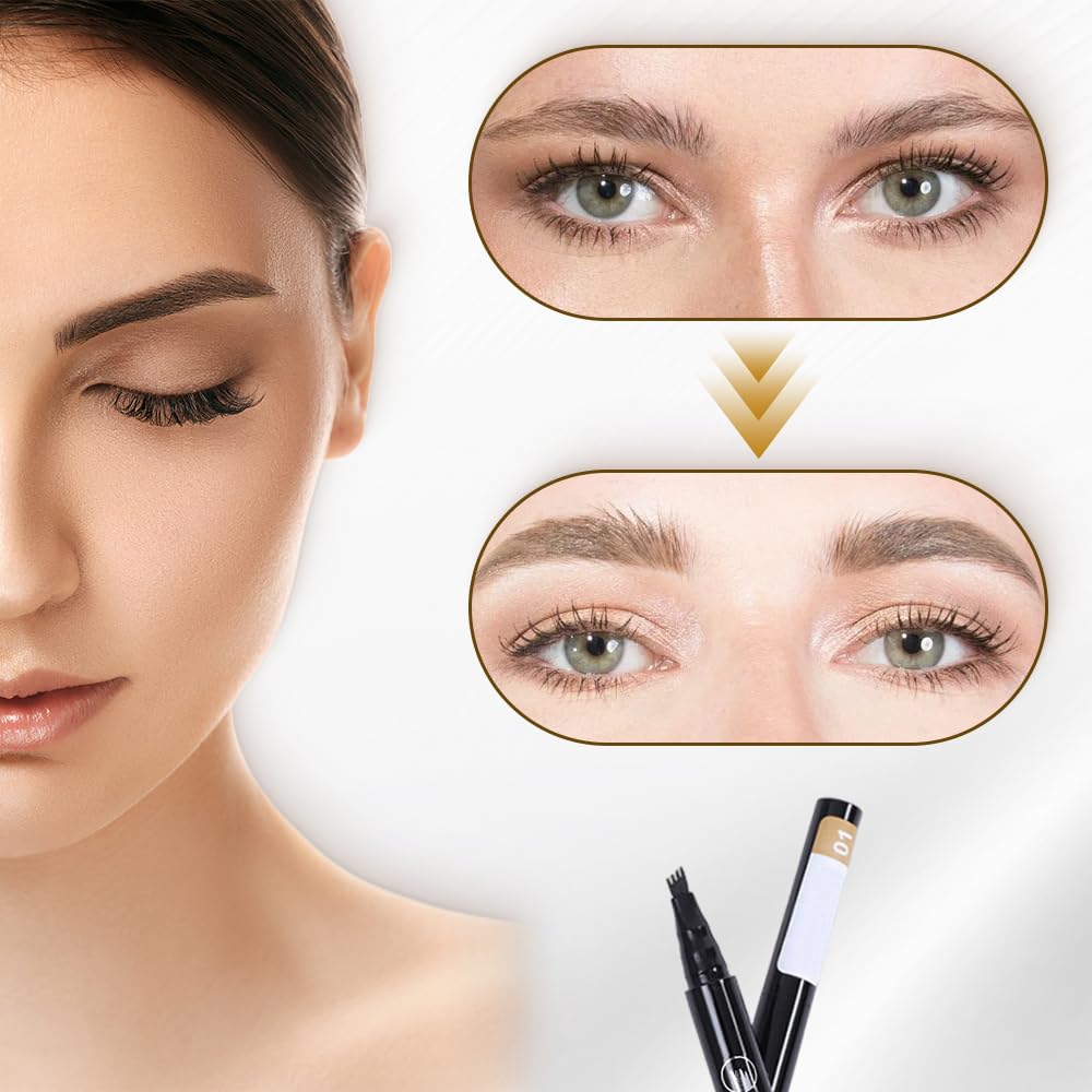 Карандаш для бровей Magic Waterproof 2024 (A-Light Brown), фото №2