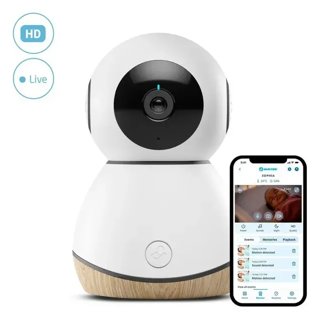 Видеонаблюдение Maxi-Cosi See Baby Monitor / HD 1080p / Обратная связь / Белый, фото №1 Видеонаблюдение Maxi-Cosi See Baby Monitor / HD 1080p / Обратная связь / Белый, фото №1