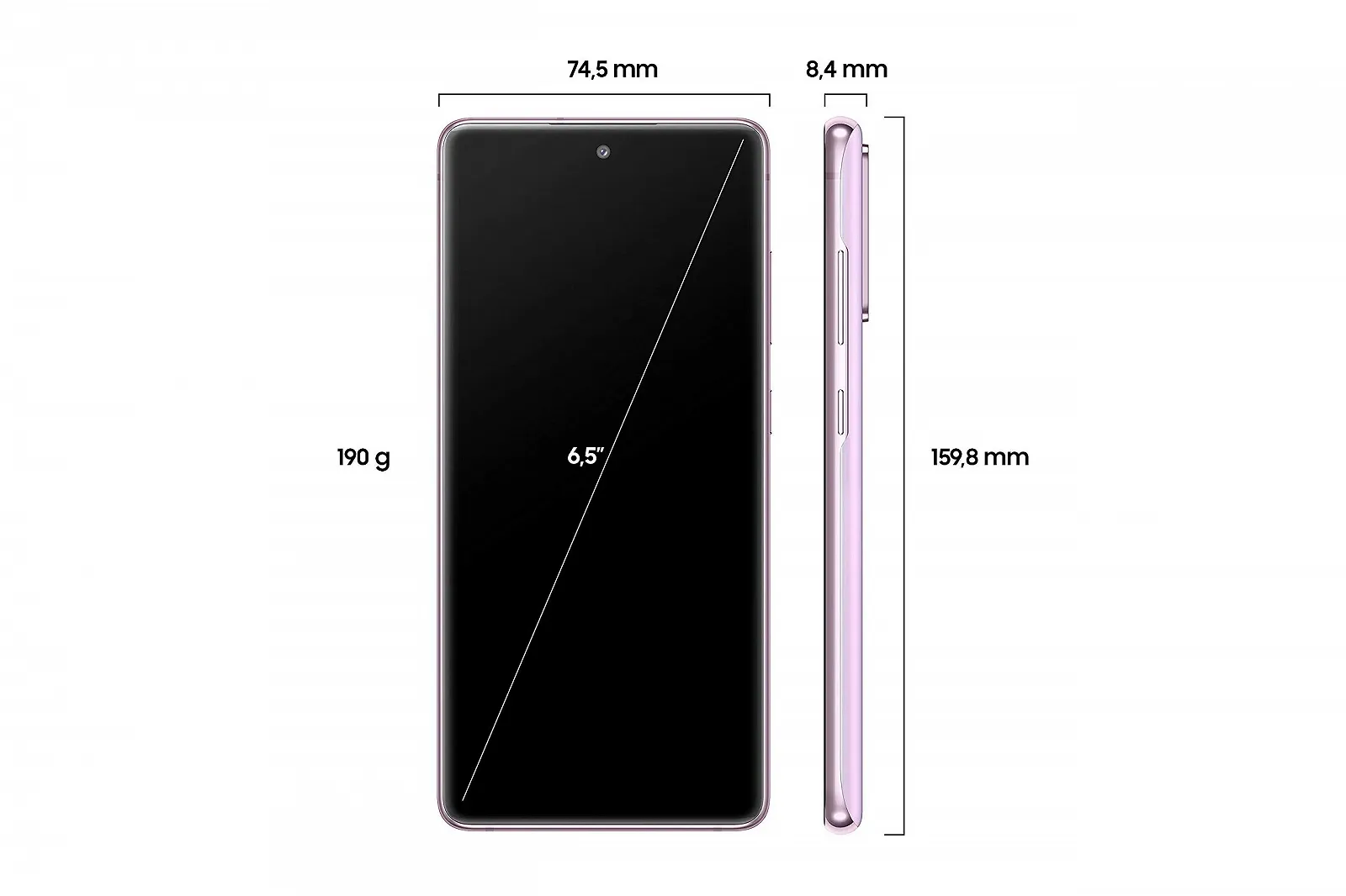 Смартфон Samsung Galaxy S20 FE 6.5" Super AMOLED 4500 mAh 128GB/6GB RAM Pink, фото №2
