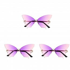 Сонцезахисні окуляри Метелик PACKOVE Набір 3 шт. - Фото 1