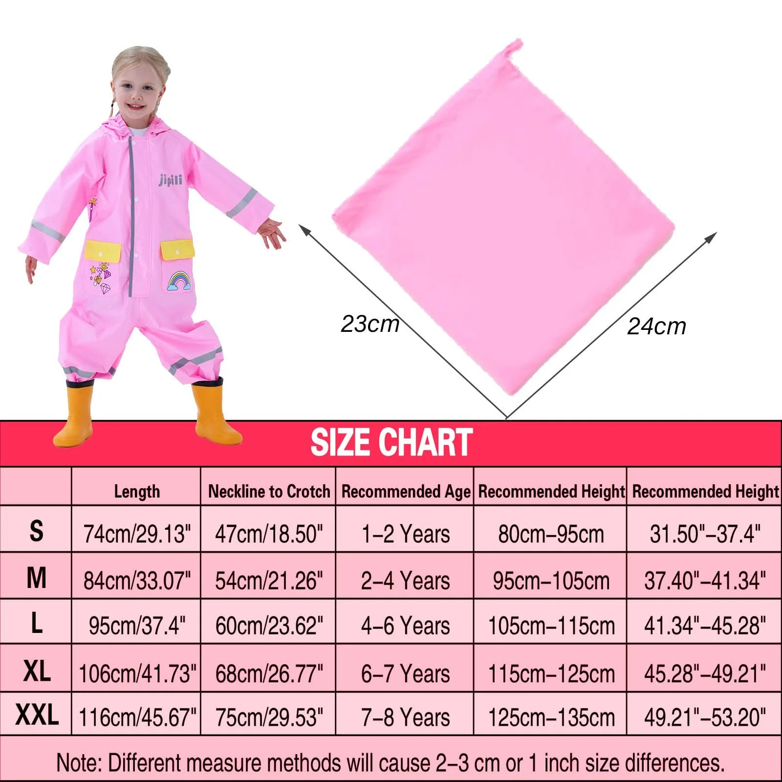 Детский дождевик Keyck, дождевая куртка для девочек, дождевой костюм для мальчиков, водонепроницаемый дождевик-пончо с капюшоном и карманом, детские дождевики, складной, дышащий, многоразовый, 1-8 лет, фото №7 Детский дождевик Keyck, дождевая куртка для девочек, дождевой костюм для мальчиков, водонепроницаемый дождевик-пончо с капюшоном и карманом, детские дождевики, складной, дышащий, многоразовый, 1-8 лет, фото №7