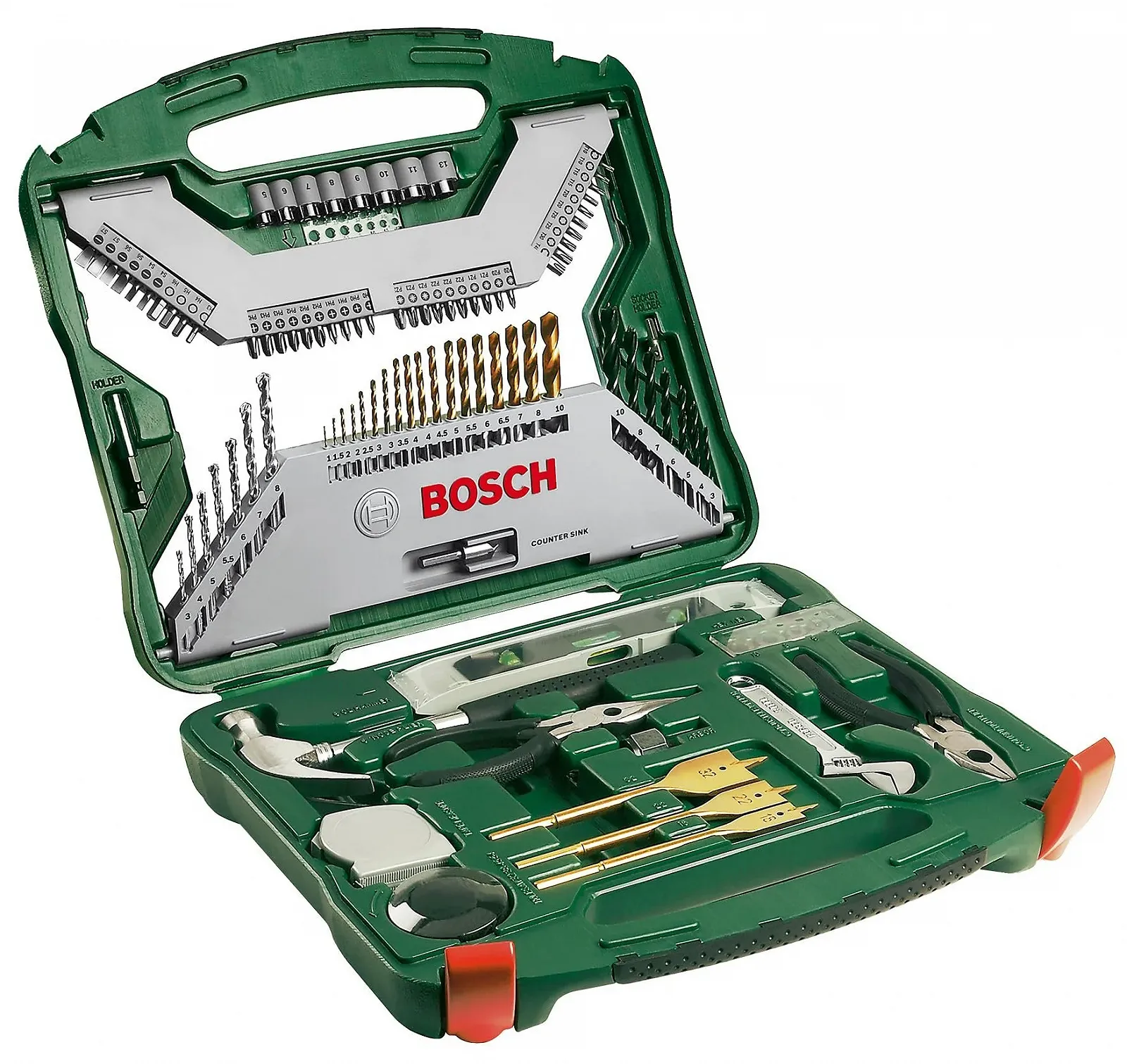 Набір свердел і викруток Bosch X-Line Titanium, 103 шт., фото №1