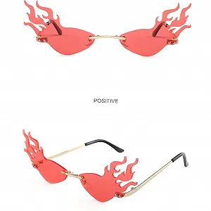 Сонцезахисні окуляри Овальні PACKOVE 2 шт Miss Red, червоний synthetic.ua - Фото 1