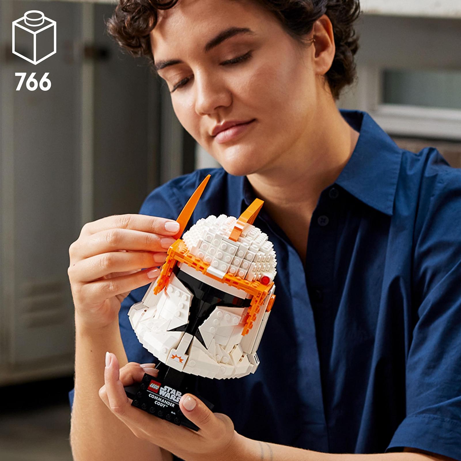 Конструктор LEGO Star Wars 75350 Шлем Клона Командира Коди (766 шт.), фото №2