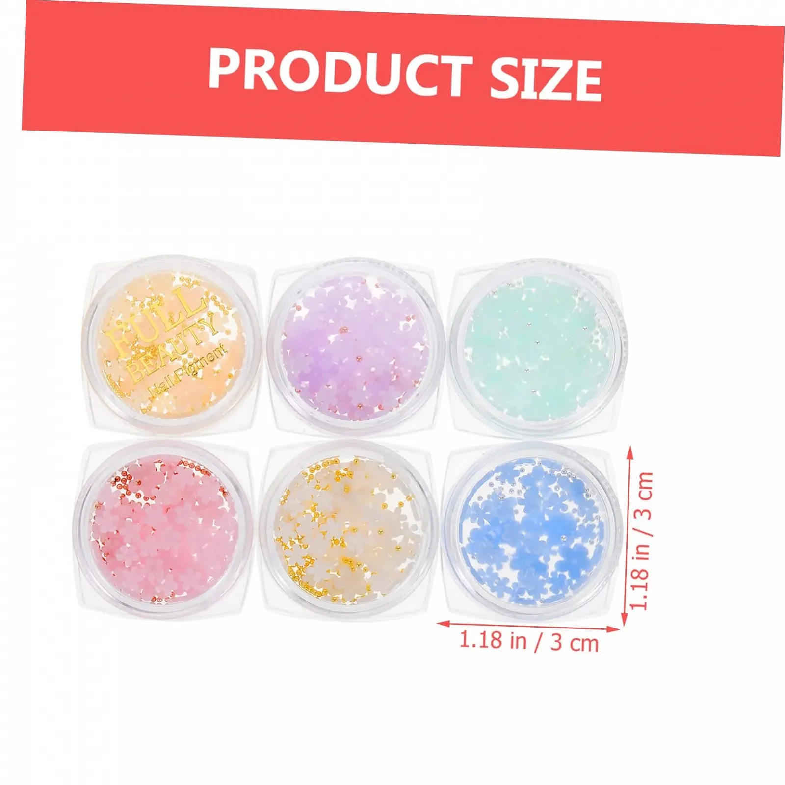 Прикраса для нігтів Квіти з смоли MERRYHAPY Набір для манікюру, фото №9