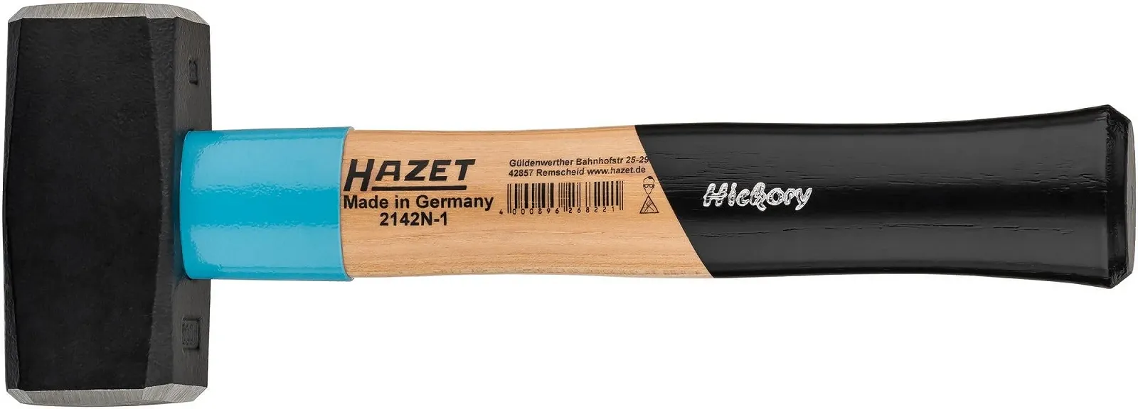 Молоток HAZET 2142N-1 260 мм 1000 г ручка из гикори, фото №2 Молоток HAZET 2142N-1 260 мм 1000 г ручка из гикори, фото №2
