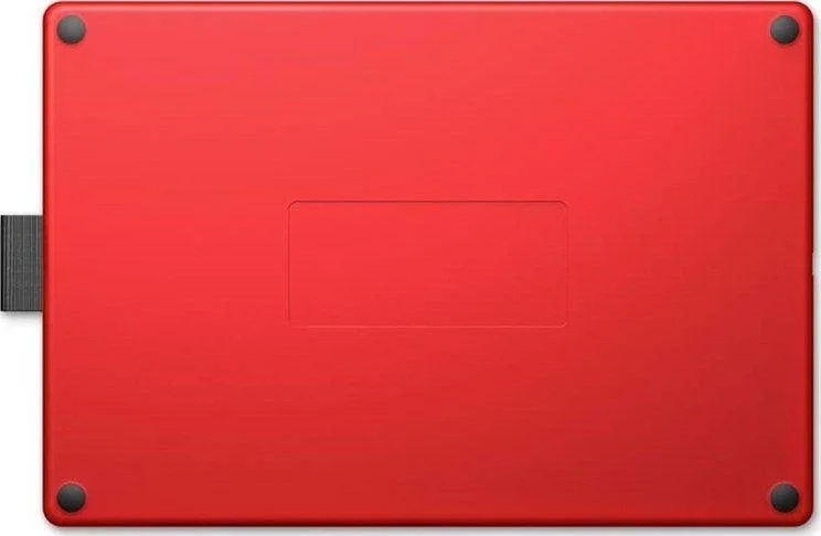 Графічний планшет One by Wacom Small (CTL-472-N) Чорно-червоний, фото №4