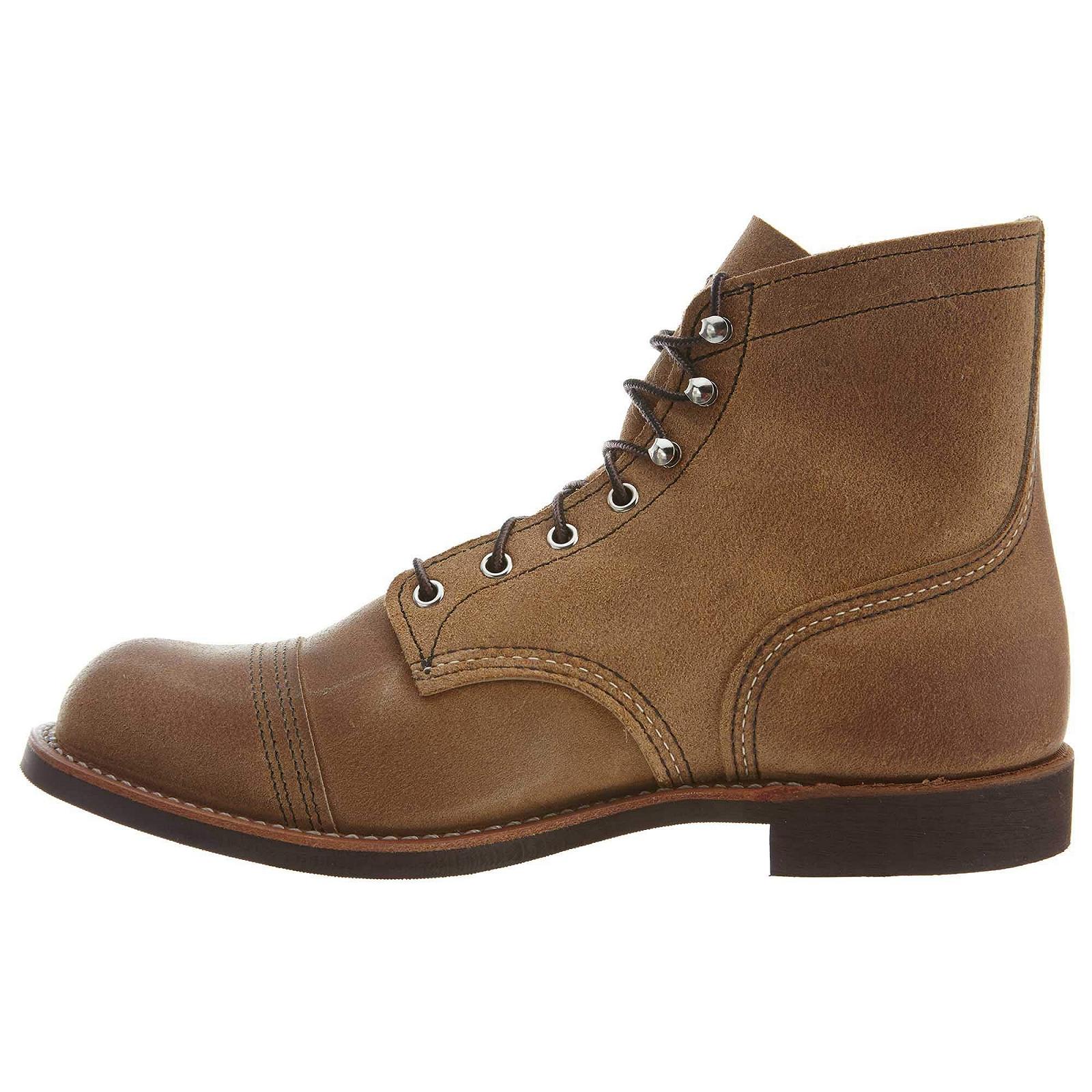 Мужские Ботинки Red Wing Iron Ranger Кожаные Медно-Коричневые, 43.5 EU, фото №3