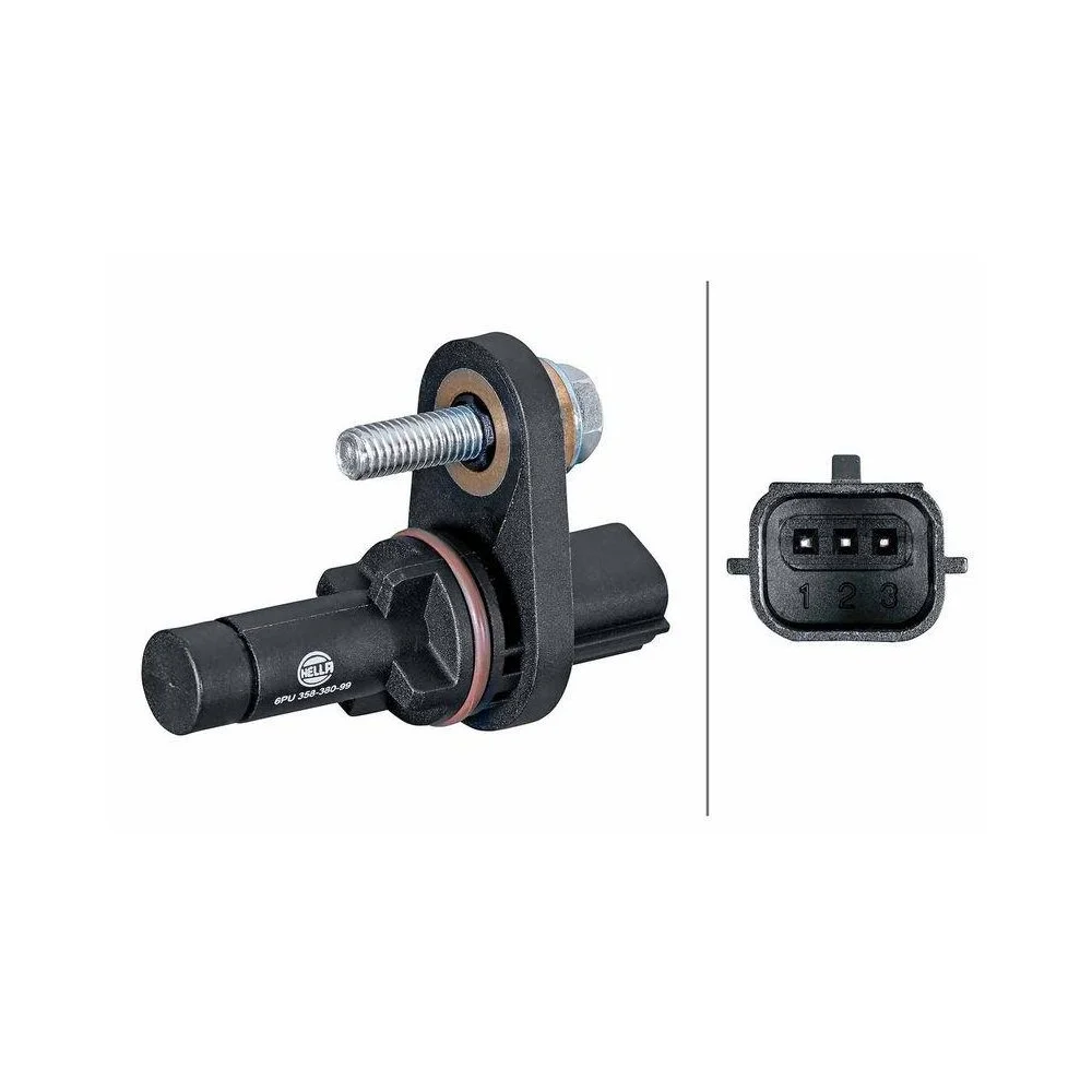 Датчик положения коленвала HELLA 6PU 358 380-991 для OPEL SUZUKI VAUXHALL, фото №1