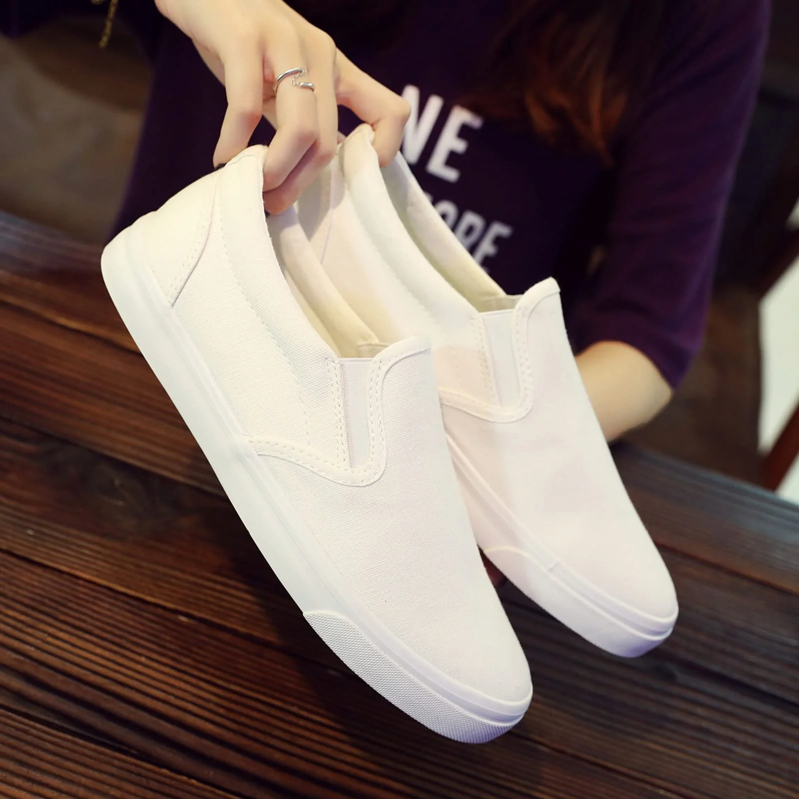 Кеды Slip On Без бренда Холст, фото №3