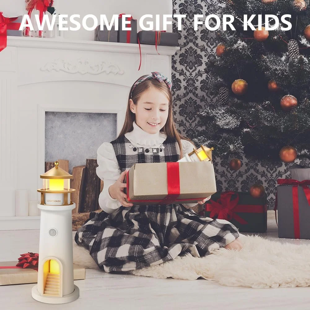 Настільна лампа Маяк Проєкційна LED Датчик руху 2400 мАг, фото №8