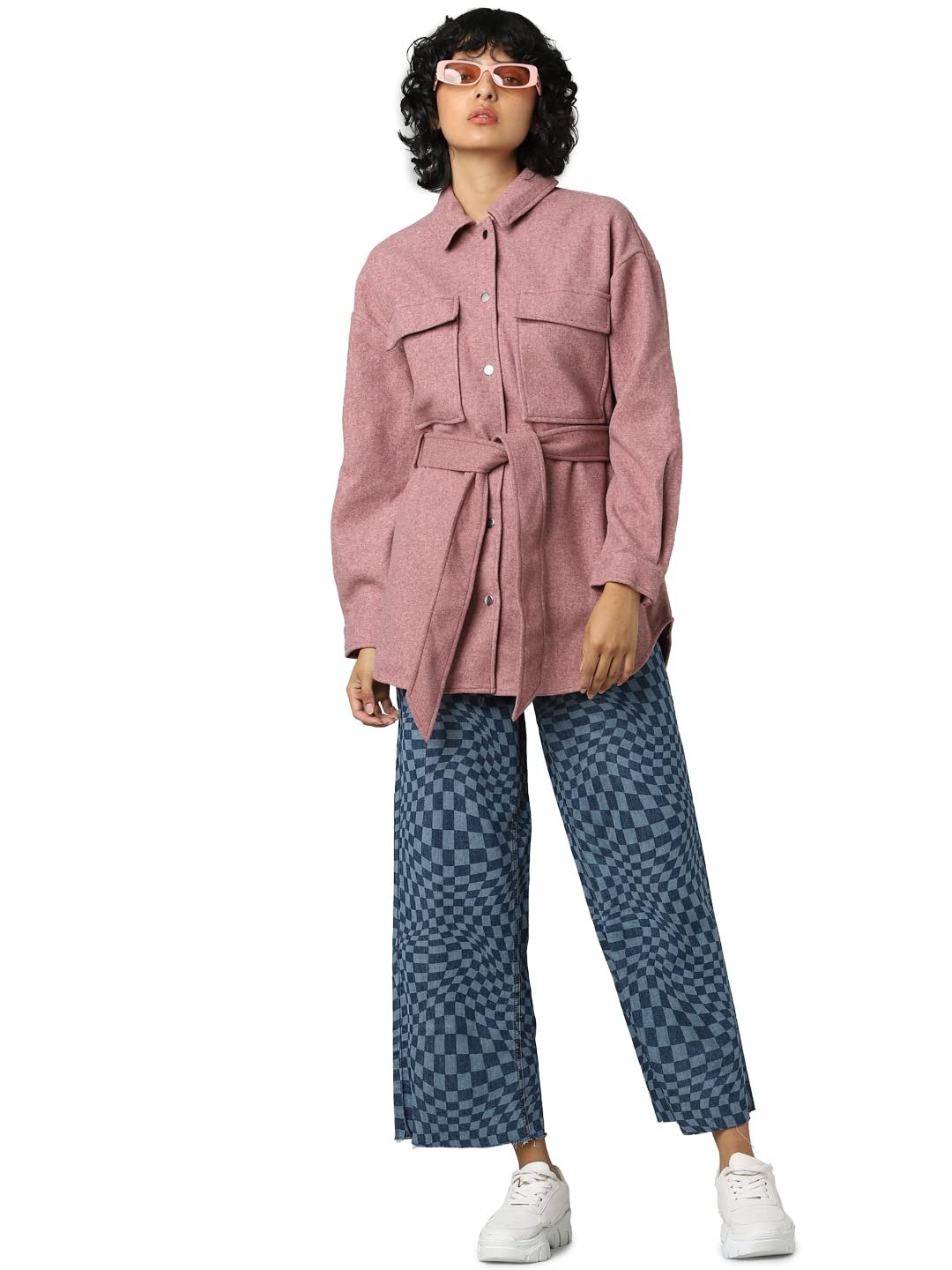 Піджак ONLY Onlnea L/S Belt Shacket CC PNT, фото №1