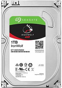 Внутрішній жорсткий диск Seagate 3.5" 1Tb IronWolf SATA3 64Mb 5900 rpm ST1000VN002 - Фото 1