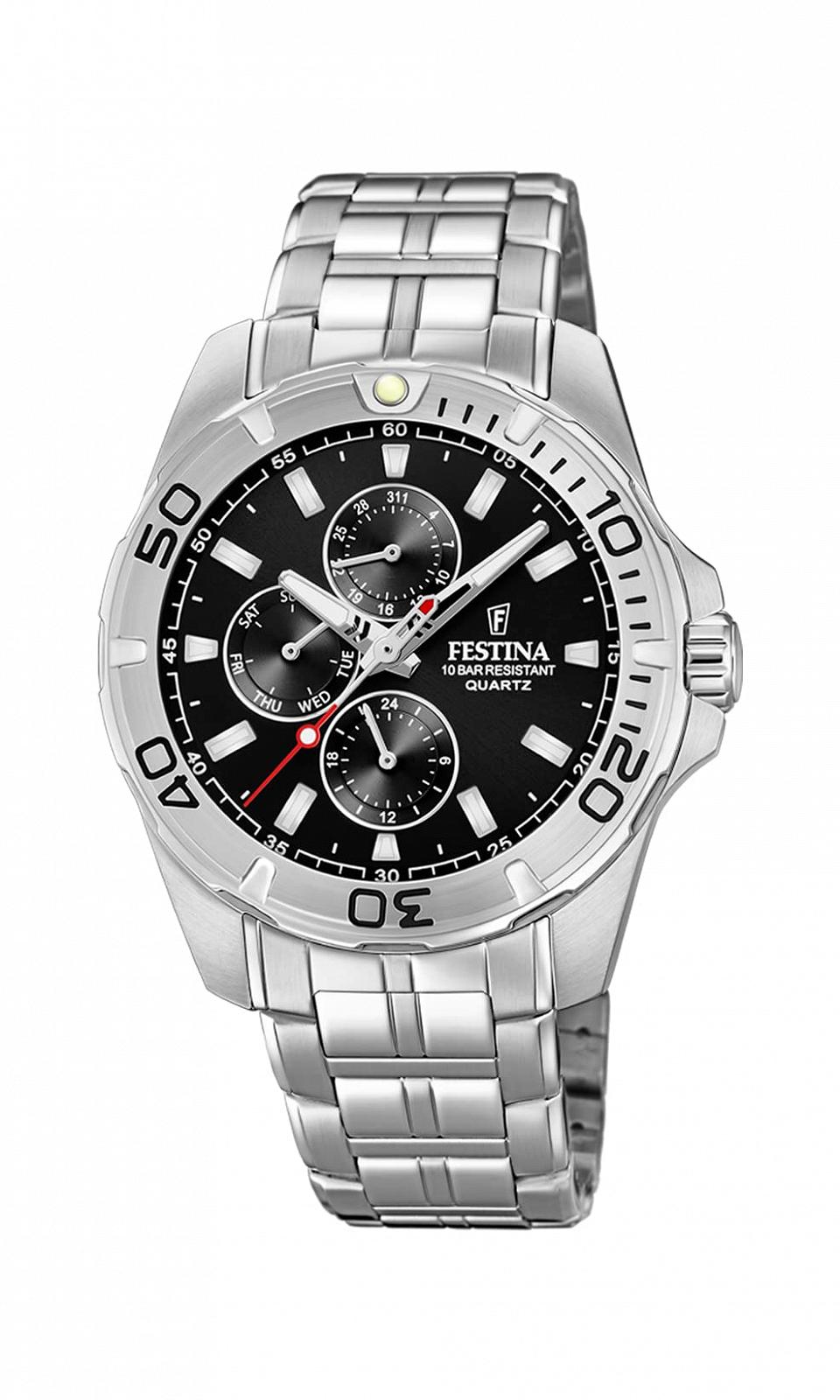 Чоловічий годинник Festina Multifunction Collection Браслет з нержавіючої сталі, фото №1