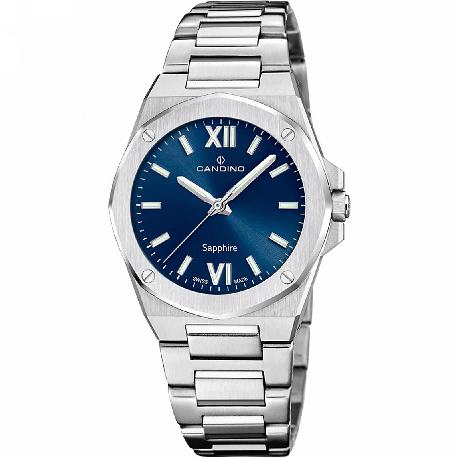 Жіночий годинник Candino Lady Elegance C4775/3, корпус з нержавіючої сталі 316L, сріблястий, ремінець з нержавіючої сталі 316L, фото №1
