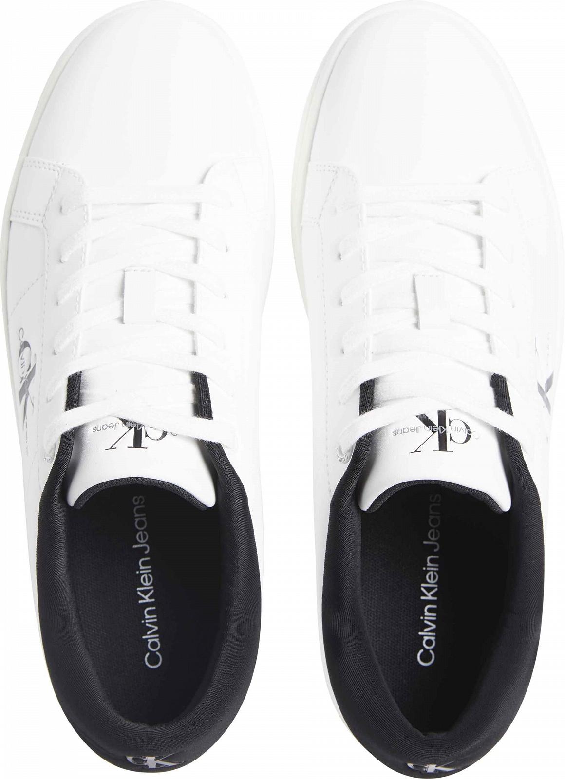 Кроссовки Calvin Klein Jeans Classic Cupsole Low из кожи, фото №4