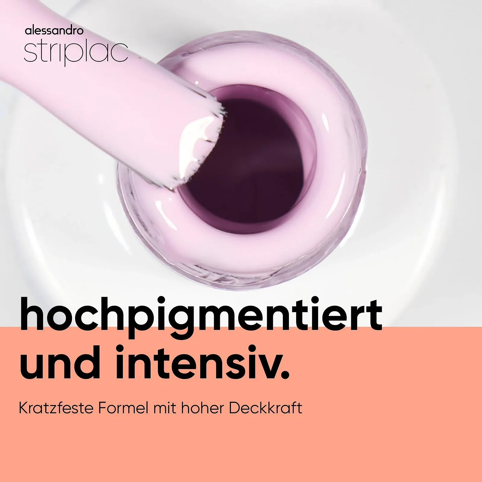 Гель-лак alessandro Striplac Lavender Lemonade, пастельно-фиолетовый, 6.5 мл, фото №3