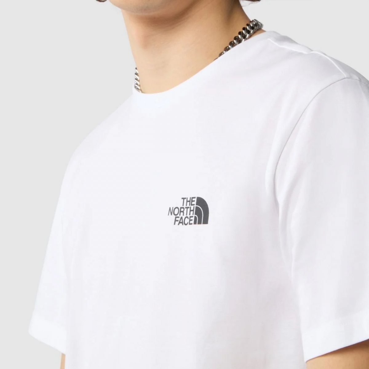 Футболка MEN’S SIMPLE DOME TEE 0A87NGFN41 THE NORTH FACE Білий XL, фото №4