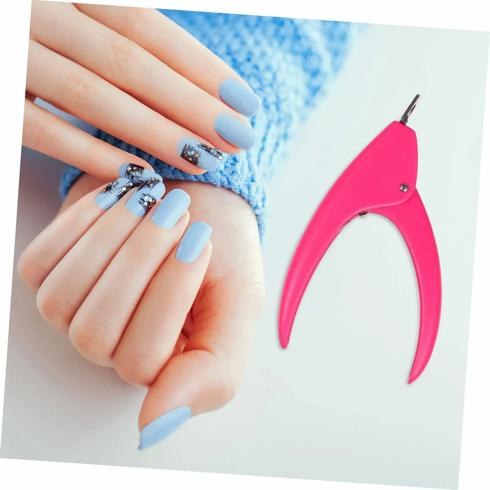 Набор клипс для дизайна ногтей PACKOVE, фото №3