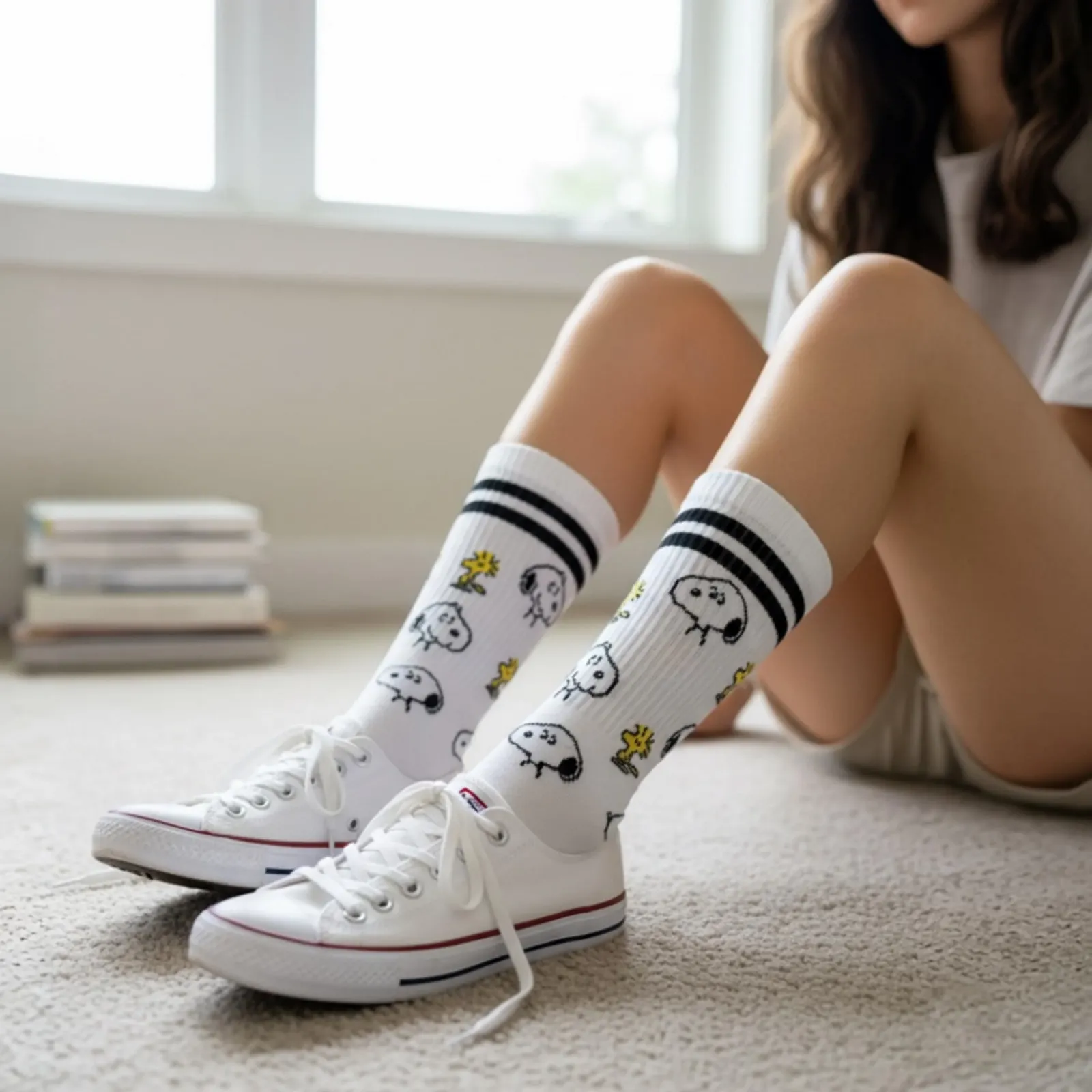 Шкарпетки Peanuts Snoopy Жіночі 3 пари, фото №3 Шкарпетки Peanuts Snoopy Жіночі 3 пари, фото №3