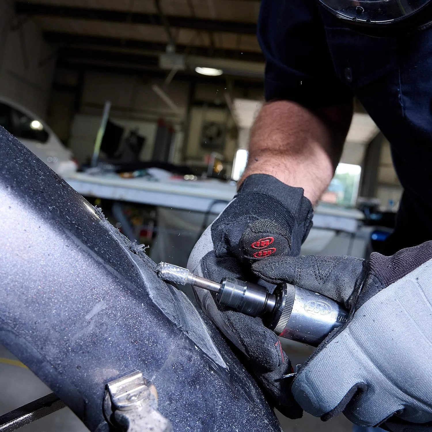 Пневматична шліфувальна машина Ingersoll Rand 307B-M Сріблястий, фото №4 Пневматична шліфувальна машина Ingersoll Rand 307B-M Сріблястий, фото №4