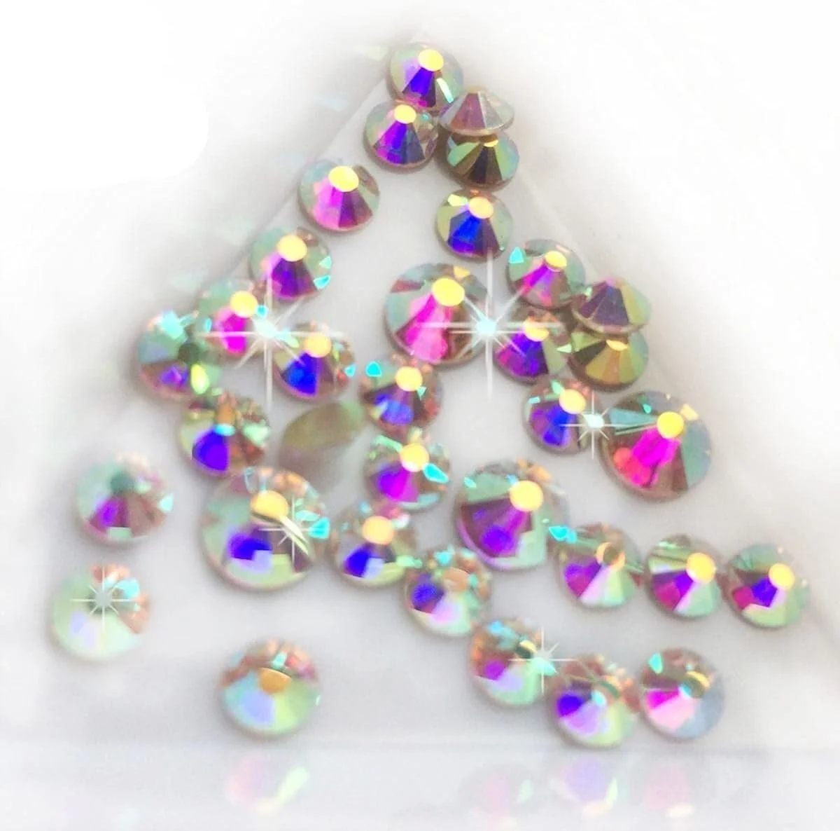 Стрази для нігтів Nagel Reize Kristall-AB SS4, 1440 штCrystal, фото №1