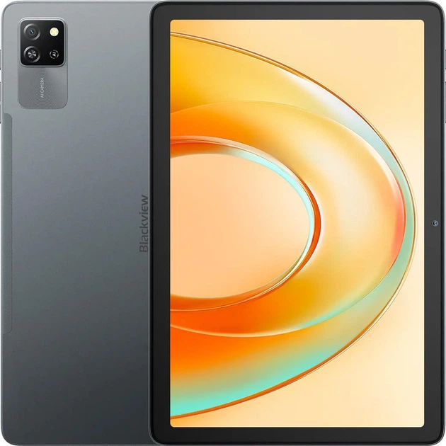 Планшет 10.1" Blackview Tab 60 Pro 4+8/128Gb 4G 2-SIM 8 ядер Android 15 7700 mAh Чорно-сірий, фото №1