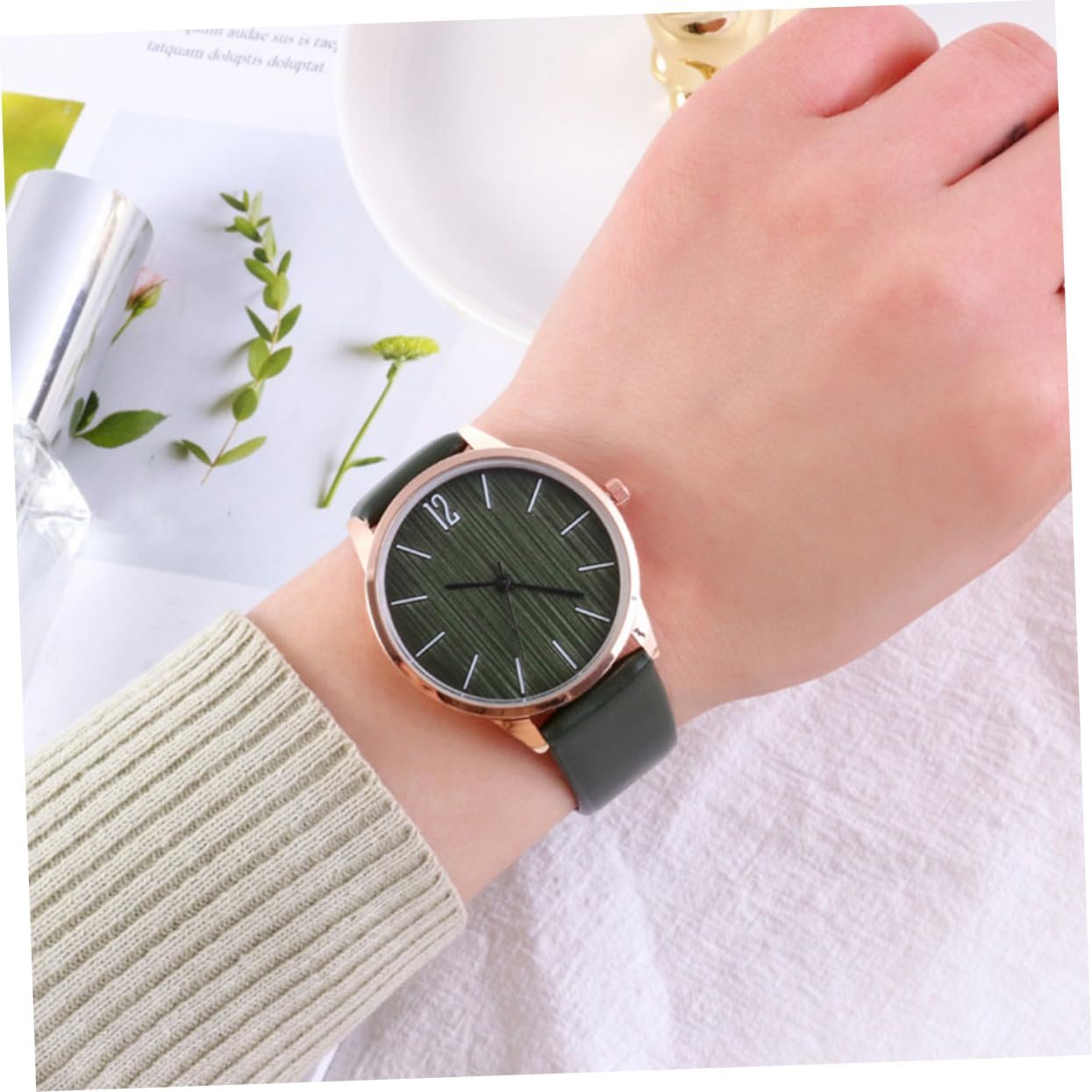 Женские часы WRITWAA Цифровые часы Синие часы из нержавеющей стали Красный, фото №5