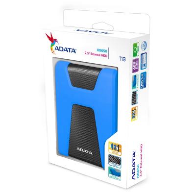 Внешний жесткий диск 2.5" 2TB ADATA (AHD650-2TU31-CBL), фото №5
