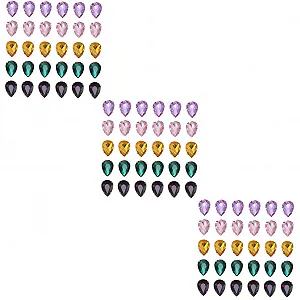 Стразы Капля Operitacx 150 шт., смешанные цвета - Фото 1