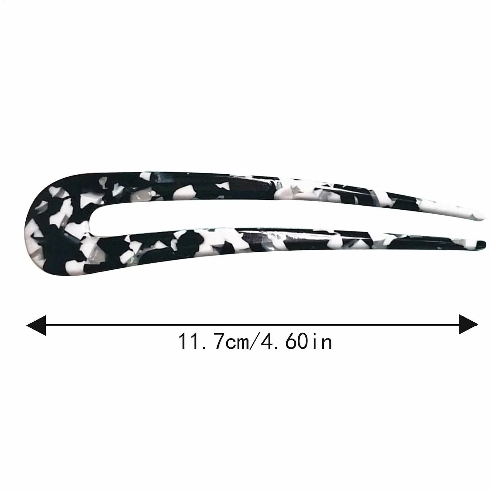 Вилка для волос Acunny U-образная, шпильки для волос большие акриловые, фото №5 Вилка для волос Acunny U-образная, шпильки для волос большие акриловые, фото №5