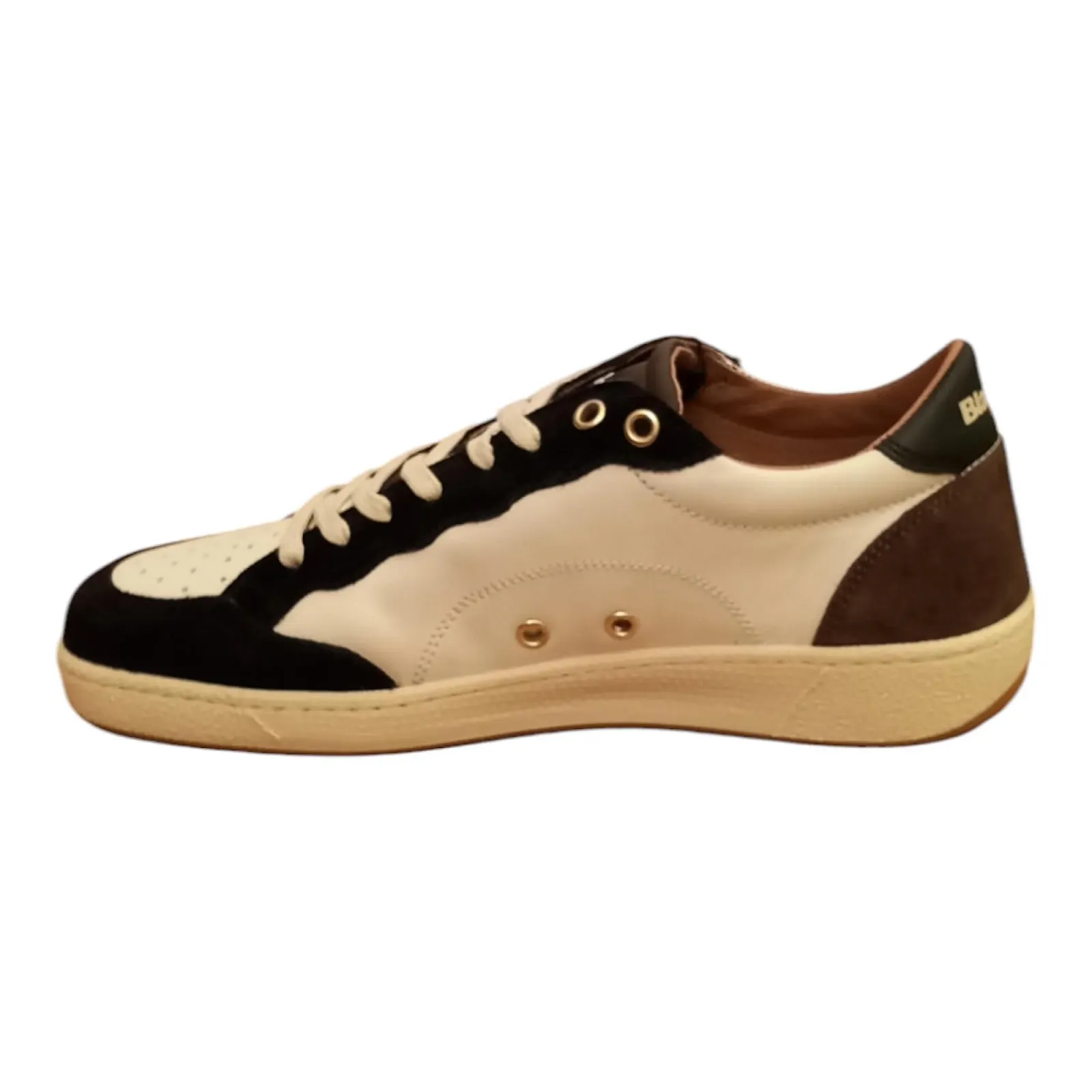 Кросівки Blauer Murray Шкіра темно-синій/коричневий, фото №3