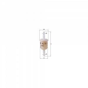 Топливный фильтр KNECHT KL 13 OF для ALFA ROMEO AUDI BMW CITROËN FIAT FORD GMC - Фото 1