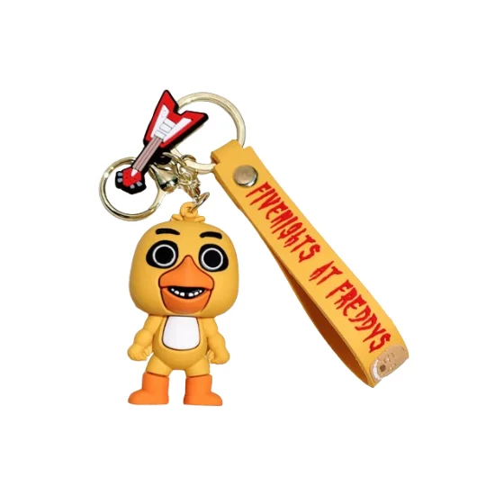 Брелок П'ять ночей у Фредді Чіка ФНАФ Five Nights At Freddys FNAF дитячий брелок на рюкзак, ключі 8 см, фото №2 Брелок П'ять ночей у Фредді Чіка ФНАФ Five Nights At Freddys FNAF дитячий брелок на рюкзак, ключі 8 см, фото №2