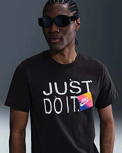 Футболка Nike M NSW TEE 6MO JDI SP25 HJ0563-045 Черный XL - Фото 1