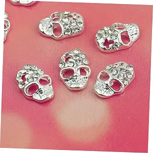 Стрази для нігтів Beavorty Череп 3D, synthetic.ua - Фото 1