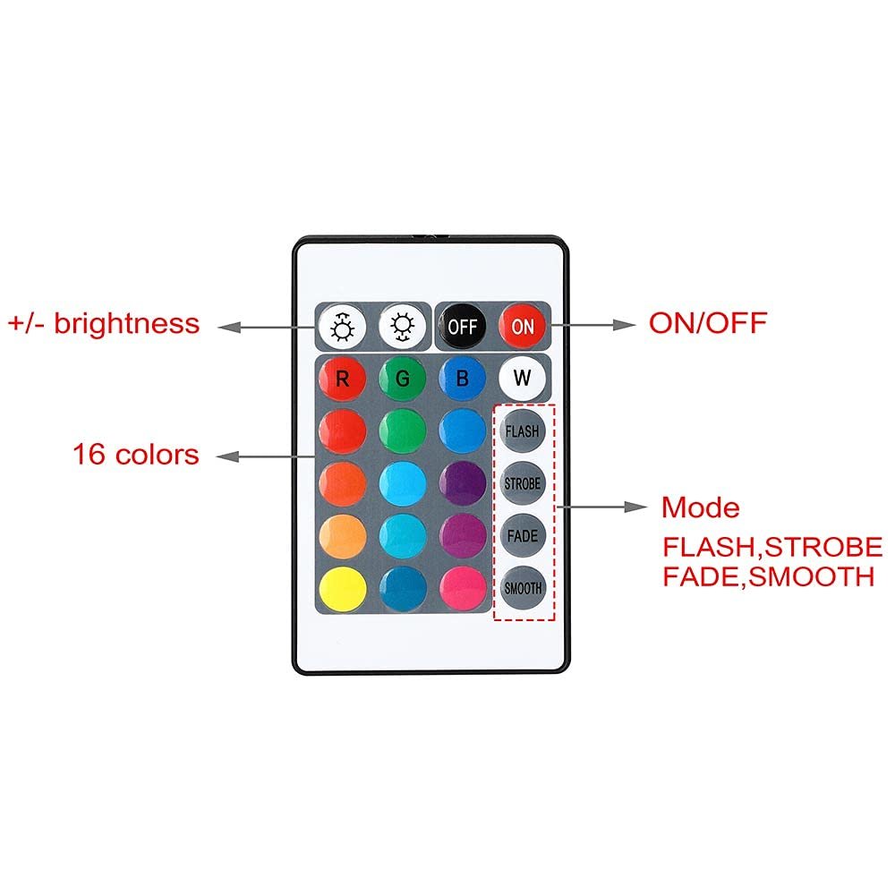 Настільна лампа BAKAJI Moon Shape RGB LED 15 см, фото №7