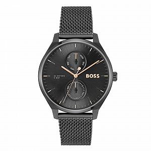Кварцовий годинник BOSS Multi Zifferblatt для чоловіків, колекція Tyler з браслетом з нержавіючої сталі - Фото 1