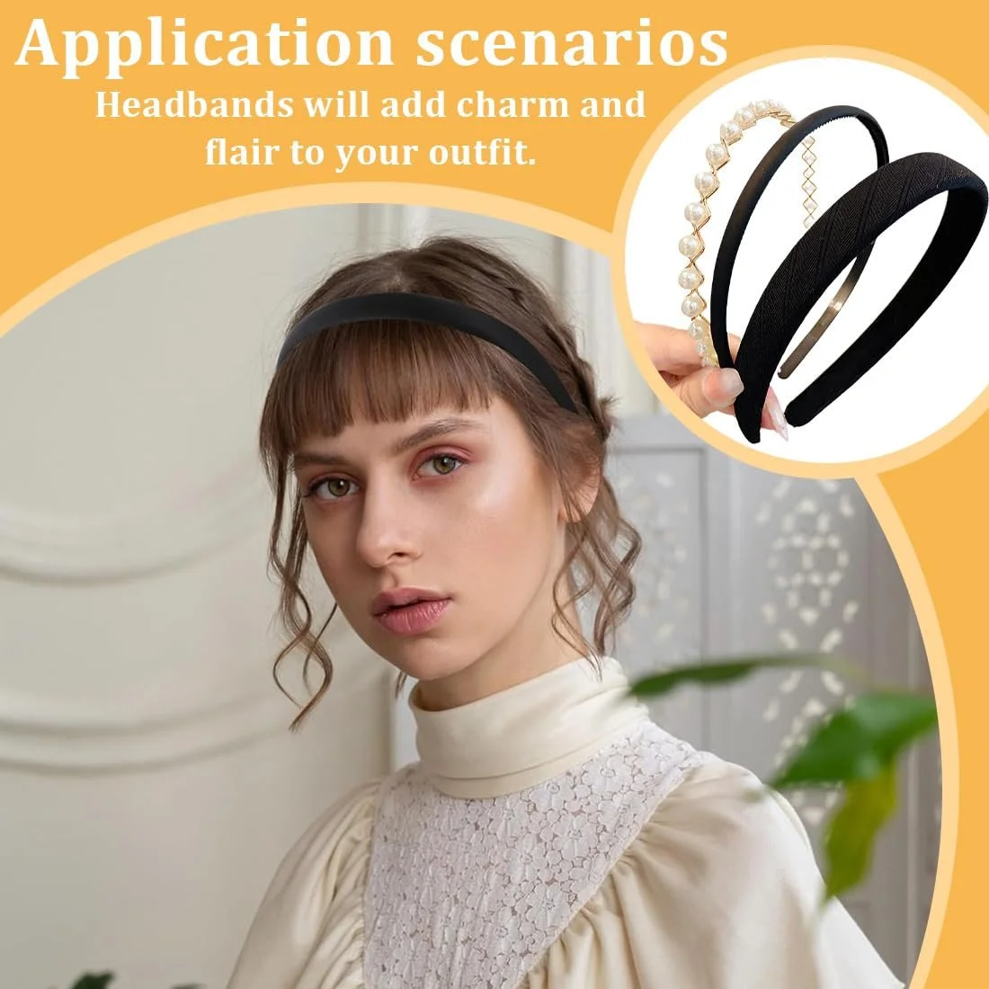 Набір жіночих обручів на голову, фото №5