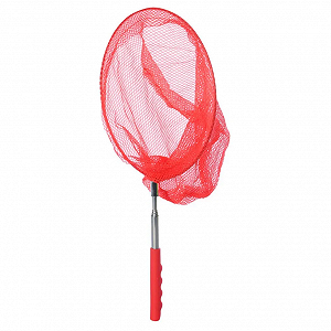 Детский сачок для бабочек METR MS 1287 телескопический ручка-телескоп 87 см Красный - Фото 1