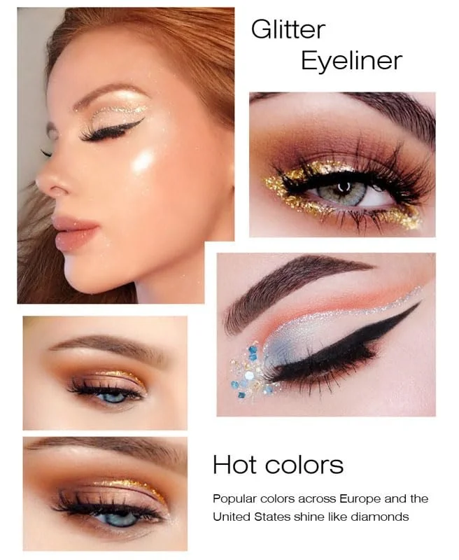 Перламутрова Підводка для очей Металева, фото №5 Перламутрова Підводка для очей Металева, фото №5