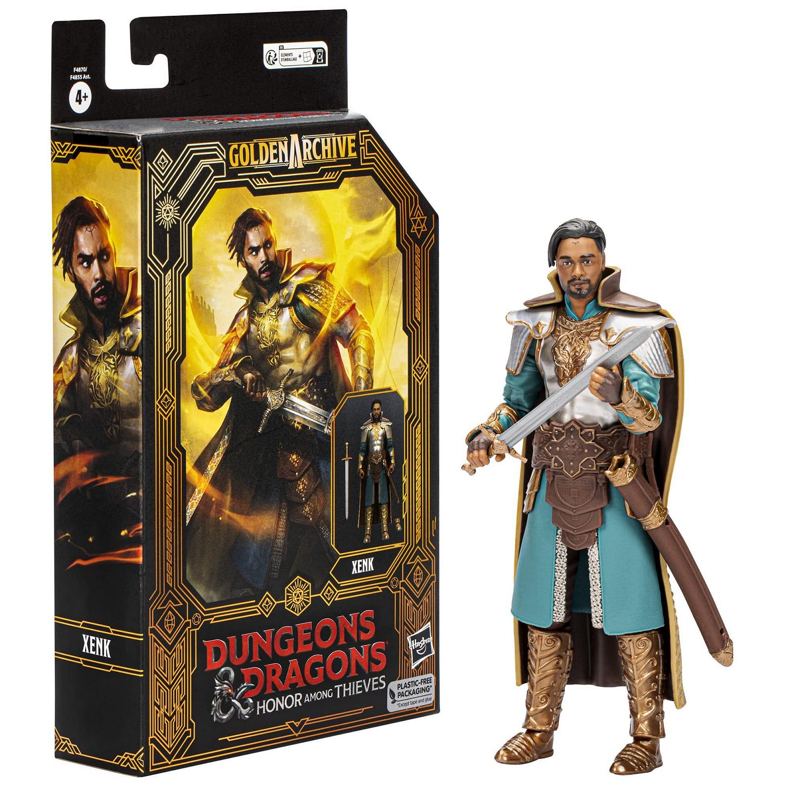 Коллекционная Фигурка Dungeons & Dragons Honor Among Thieves Golden Archive Xenk 15 см, фото №4
